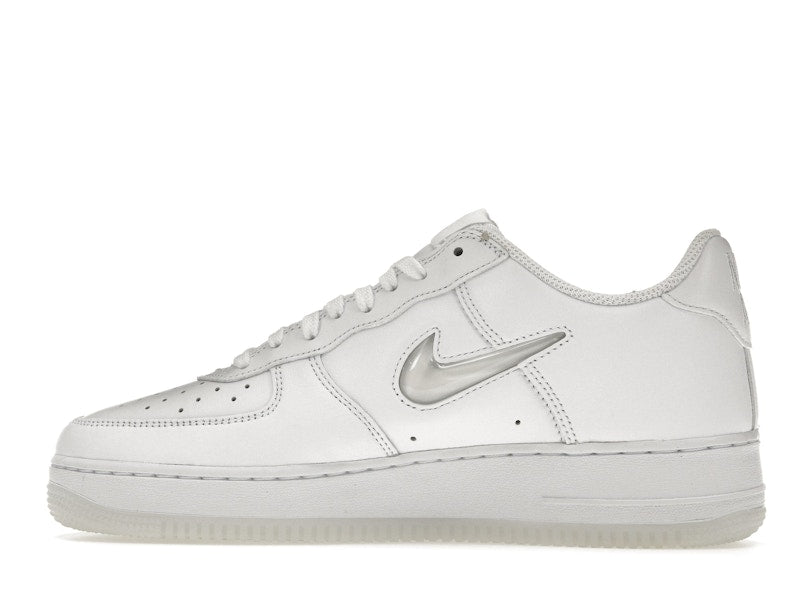 Nike Air Force 1 Low '07 Retro Color of the Month Jewel Swoosh Triple White - White/White-White - FN5924-100 - 19