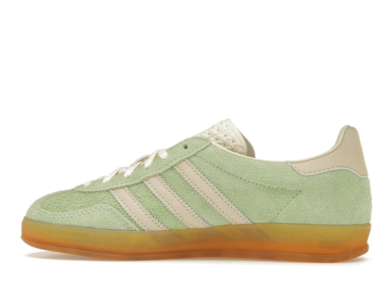 adidas Gazelle Indoor Semi Green Spark (Women's) - Semi Green Spark/Almost Yellow/Cream White - IE2948 - 19