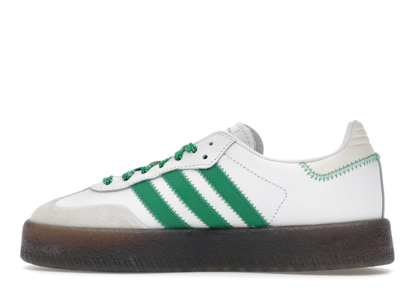adidas Sambae Cloud White Green (Women's) - Cloud White / Green / Off White - IE9105 - 19