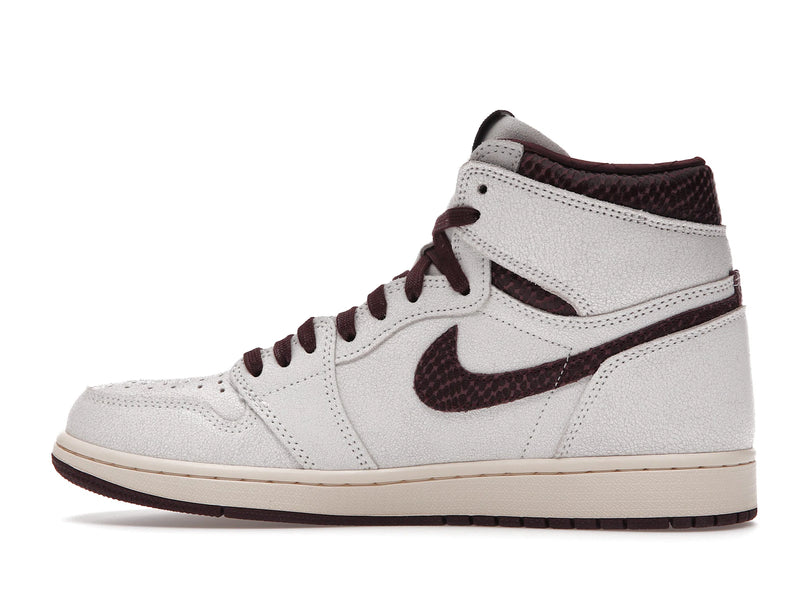 Air Jordan 1 Retro High OG A Ma Maniere - Sail/Burgundy Crush - DO7097-100 - 19