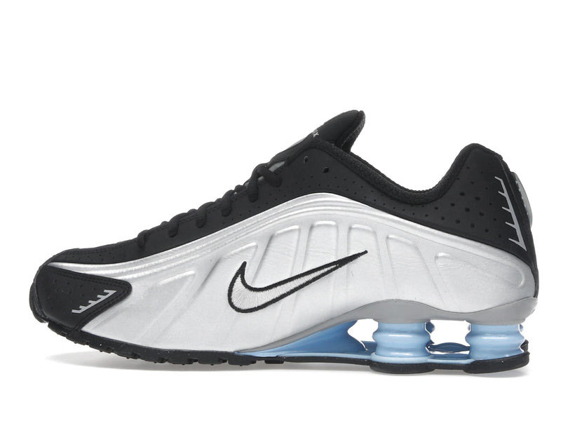 Nike Shox R4 Metallic Silver Black Psychic Blue - Metallic Silver/Black/Psychic Blue/Metallic Silver - HQ1988-004 - 19