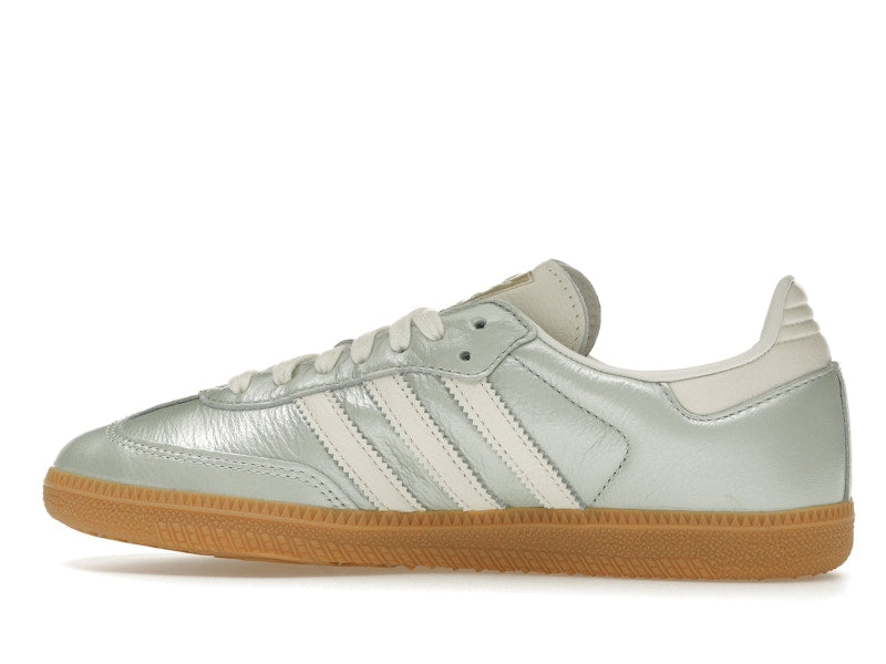adidas Samba OG Linen Green Metallic (Women's) - Linen Green Metallic/Off White/Cyber Metallic - IG1965 - 19
