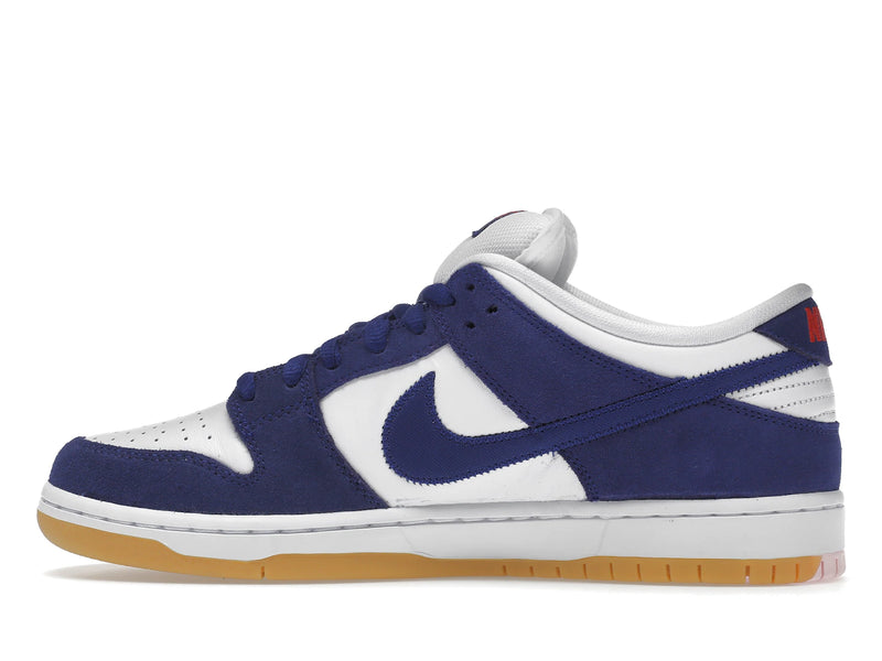 Nike SB Dunk Low Los Angeles Dodgers - Deep Royal Blue/White-Sport Red-Gum Light Brown - DO9395-400 - 19