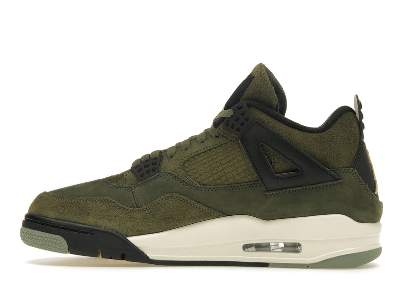 Air Jordan 4 Retro SE Craft Medium Olive - Medium Olive/Pale Vanilla/Khaki/Black/Sail - FB9927-200 - 19