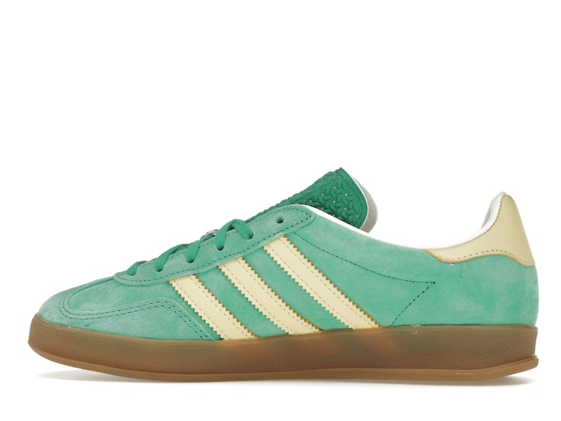 adidas Gazelle Indoor Semi Court Green - Semi Court Green/Almost Yellow/Gum - IH7500 - 19