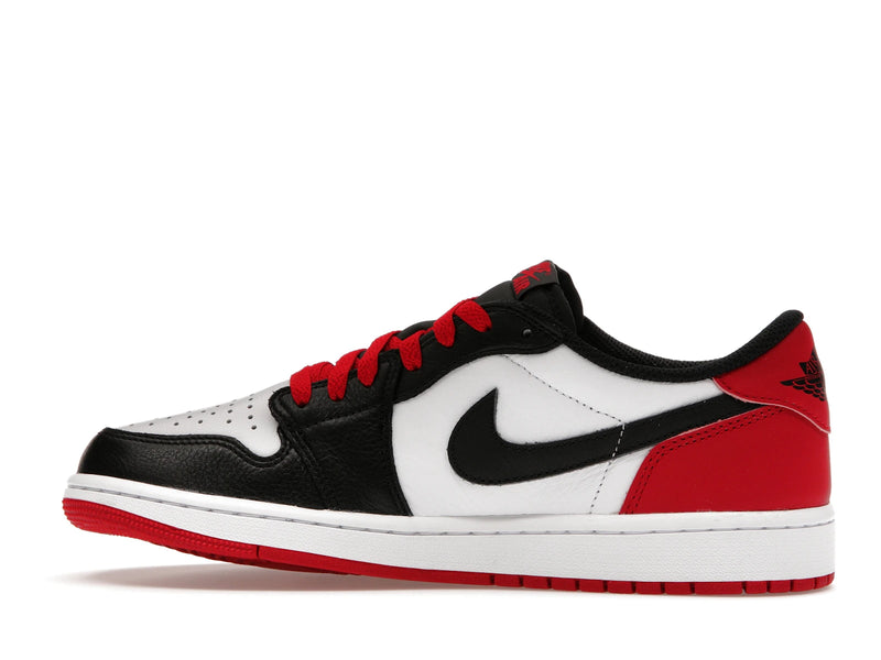 Air Jordan 1 Retro Low OG Black Toe - White/Black/Varsity Red - CZ0790-106 - 19