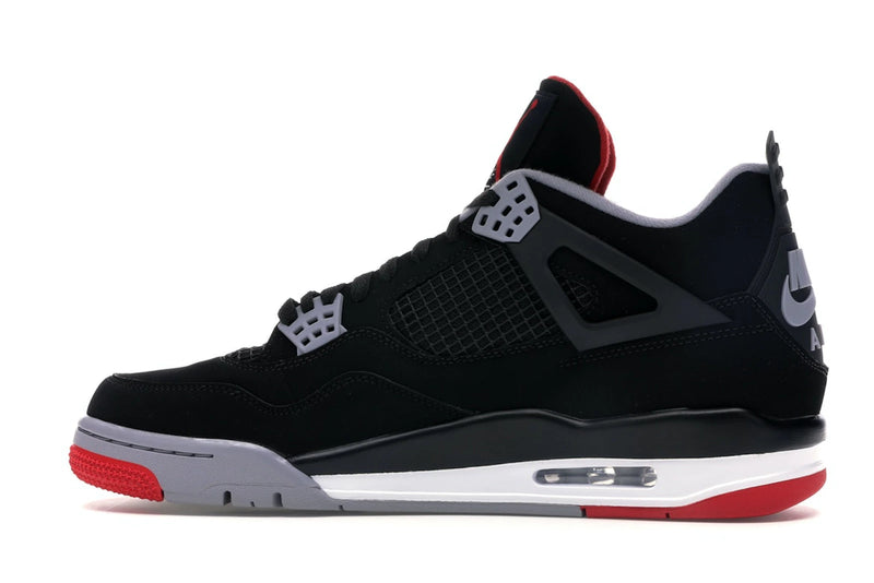 Air Jordan 4 Retro Bred (2019) - Black/Fire Red-Cement Grey-Summit White - 308497-060 - 19