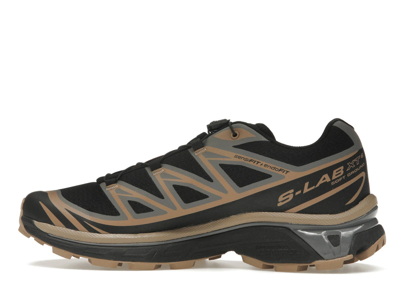 Salomon XT 6 Black Portabella - Black/Portabella/Pewter - L47582400 - 19