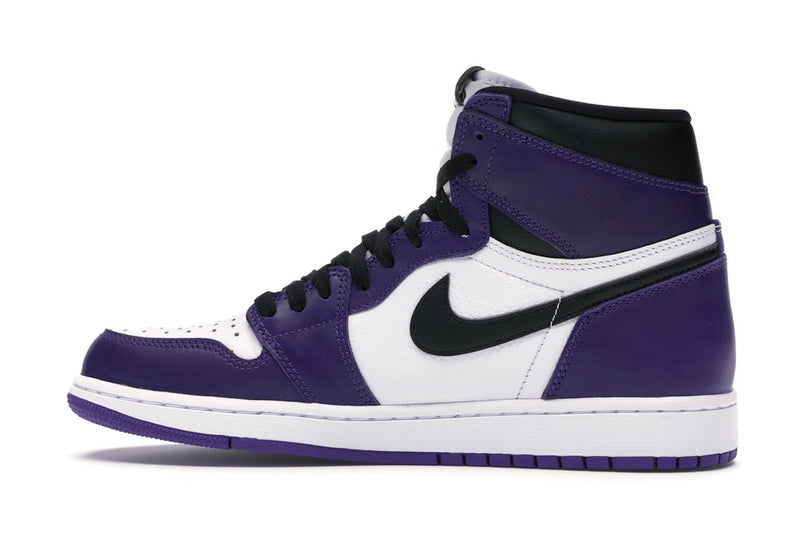 Air Jordan 1 Retro High Court Purple White - Court Purple/White-Black - 555088-500 - 19