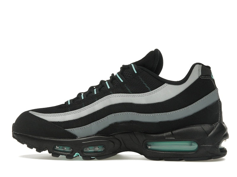 Nike Air Max 95 Black Aurora Green - Black/Aurora Green/Cool Grey - HV6062-001 - 19