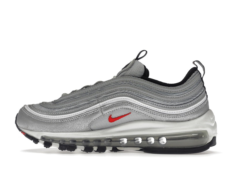 Nike Air Max 97 OG Silver Bullet (W) (2022) - Metallic Silver/University Red-Black-White - DQ9131-002 - 19