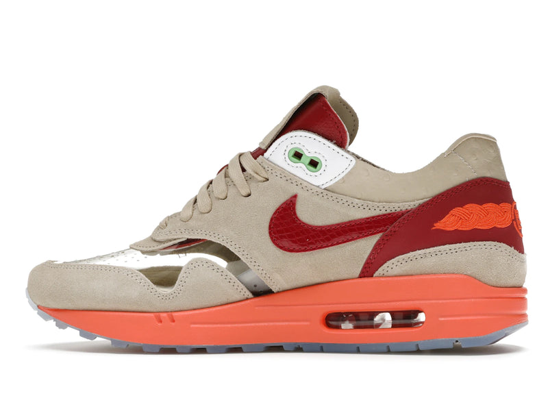 Nike Air Max 1 Clot Kiss Of Death (2021) - Net/Deep Red-Orange Blaze - DD1870-100 - 19