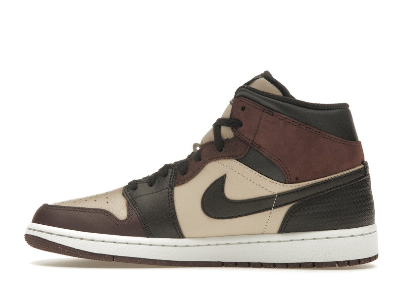 Air Jordan 1 Mid SE Paris Ymca - Velvet Brown/Earth/Sanddrift/Metallic Gold/Summit White - FZ4359-200 - 19