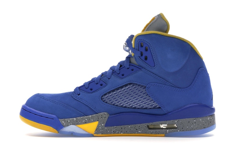 Jordan 5 Retro JSP Laney Varsity Royal - vue 20