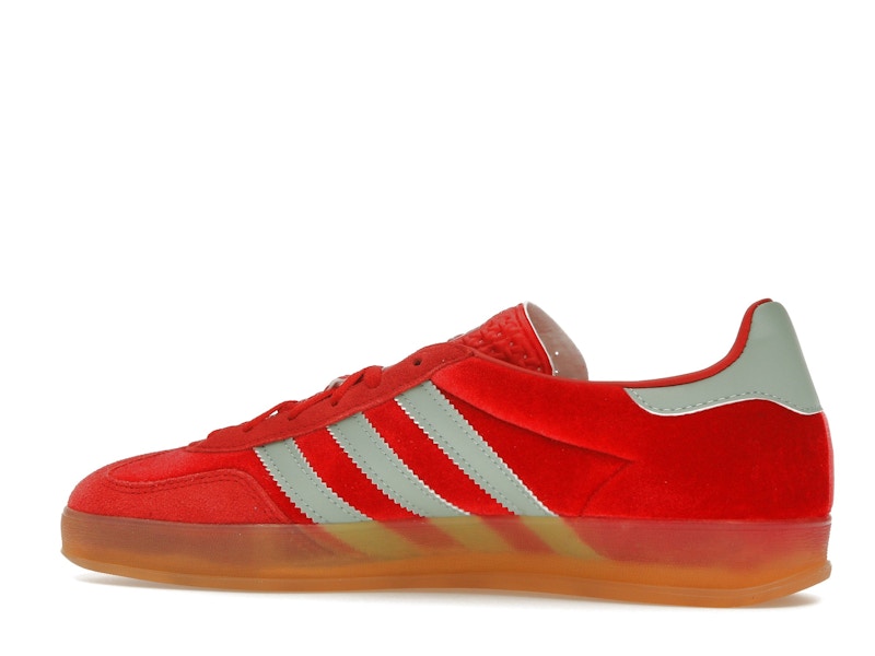 adidas Gazelle Indoor Better Scarlet Hazy Green (Women's) - Better Scarlet/Hazy Green/Gum - IG6786 - 20