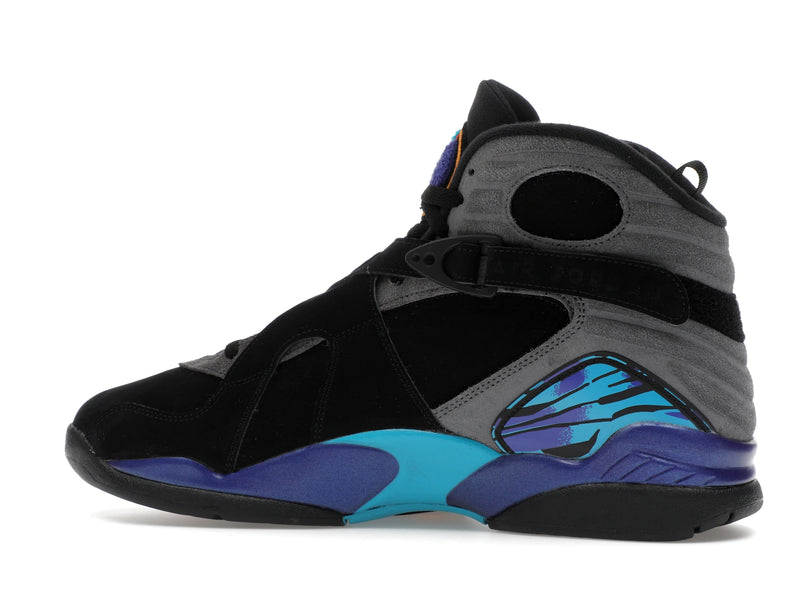Air Jordan 8 Retro Aqua (2025) - Black/True Red-Iron Grey-Bright Concord-Aquatone - 305381-006 - 20