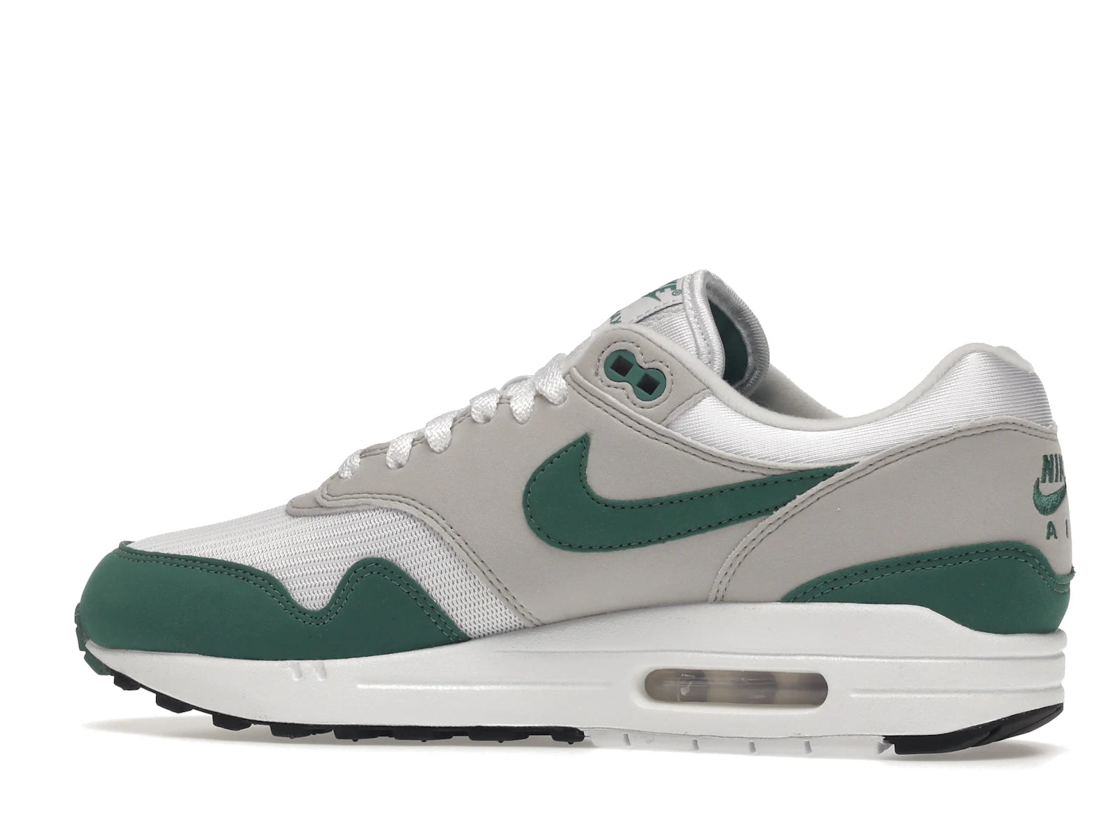 Nike Air Max 1 Anniversary Green (2020) - White/Evergreen Aura-Neutral Grey-Black - DC1454-100 - 20
