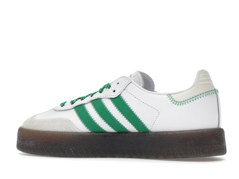adidas Sambae Cloud White Green (Women's) - Cloud White / Green / Off White - IE9105 - 20
