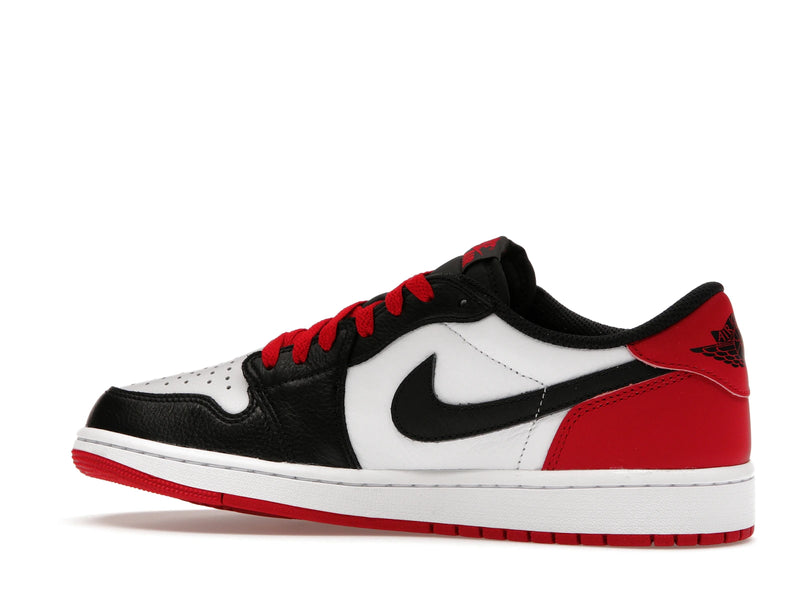 Air Jordan 1 Retro Low OG Black Toe - White/Black/Varsity Red - CZ0790-106 - 20