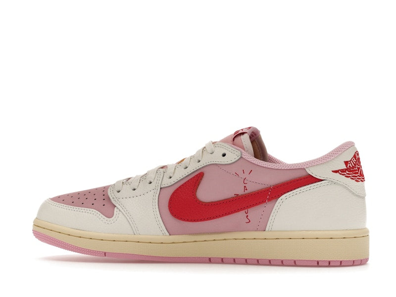 Jordan 1 Retro Low OG SP Travis Scott Sail Tropical Pink - view 21