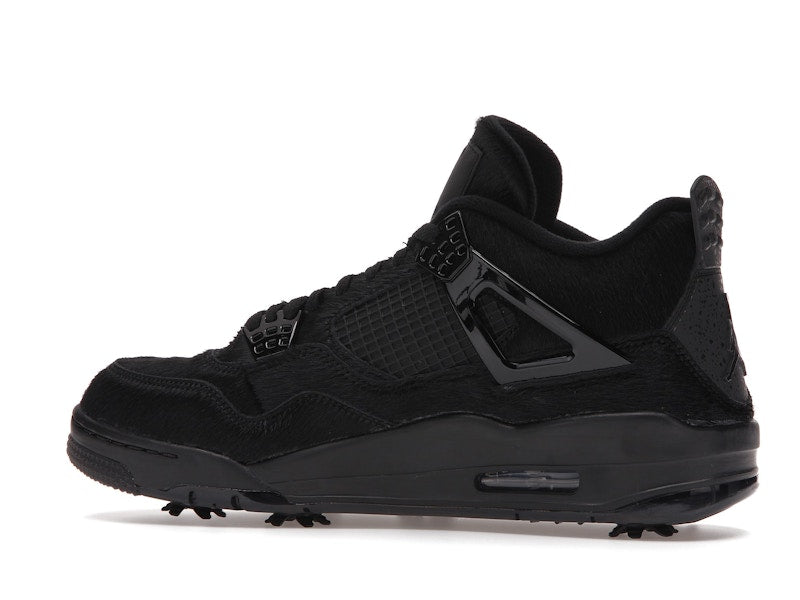 Air Jordan 4 Retro Golf Black Cat Pony Hair - Black/Cement Grey - CU9981-001 - 20