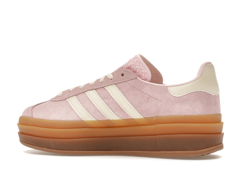 adidas Gazelle Bold Clear Pink Cream White (Women's) - Clear Pink /Cream White/Gold Metallic - JQ7777 - 20