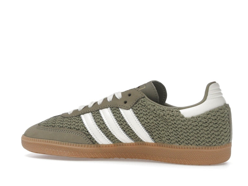 adidas Samba OG Crochet Pack Orbit Green (Women's) - Orbit Green/Cream White/Gum - JR9447 - 20