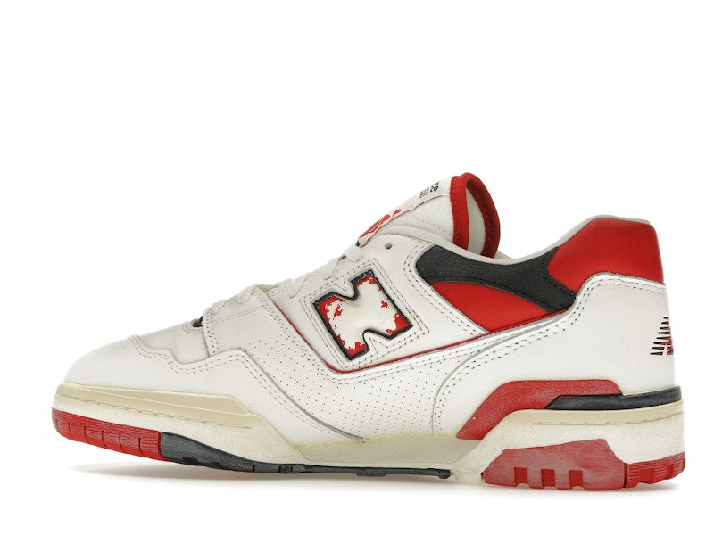 New Balance 550 Vintage Pack Team Red - Sea Salt/Team Red/Black - BB550VGA - 20