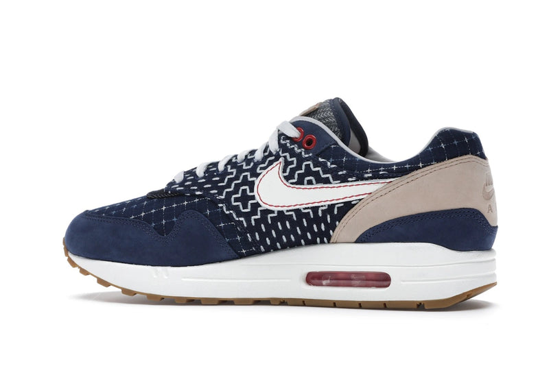 Nike Air Max 1 Denham - Blue Void/Sail-Coastal Blue-Vachetta Tan - CW7603-400 - 20