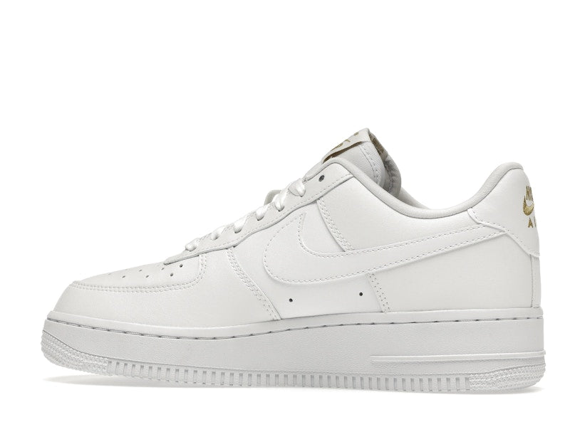 Nike Air Force 1 Low LX White Pendant (Women's) - White/White-Metallic Gold-Flat Gold - DD1525-100 - 20