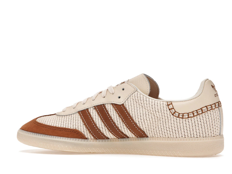 Adidas Samba Wales Bonner Cream White - Cream White/Brown/Cream White - FX7720 - 20
