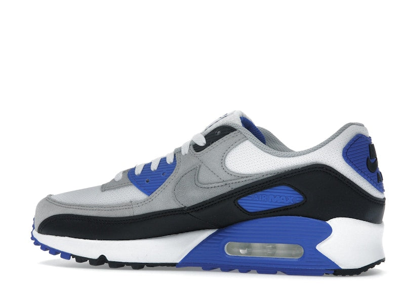 Nike Air Max 90 Hyper Royal - White/Light Smoke Grey/Black/Particle Grey - DM0029-112 - 20