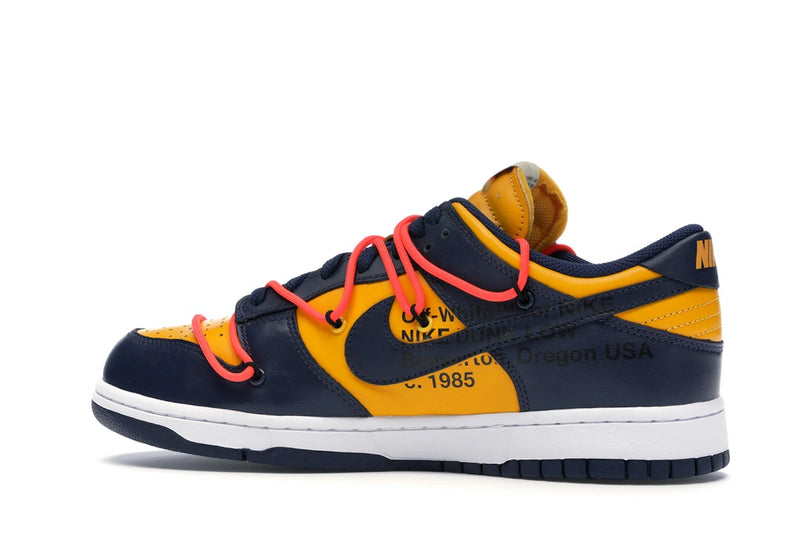 Nike Dunk Low Off White Michigan - University Gold/Midnight Navy-White - CT0856-700 - 20