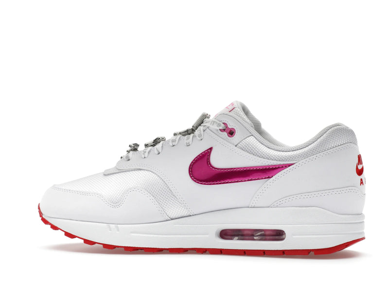 Nike Air Max 1 PRM Valentines Day White - White/University Red/Playful Pink - HV2303-100 - 20