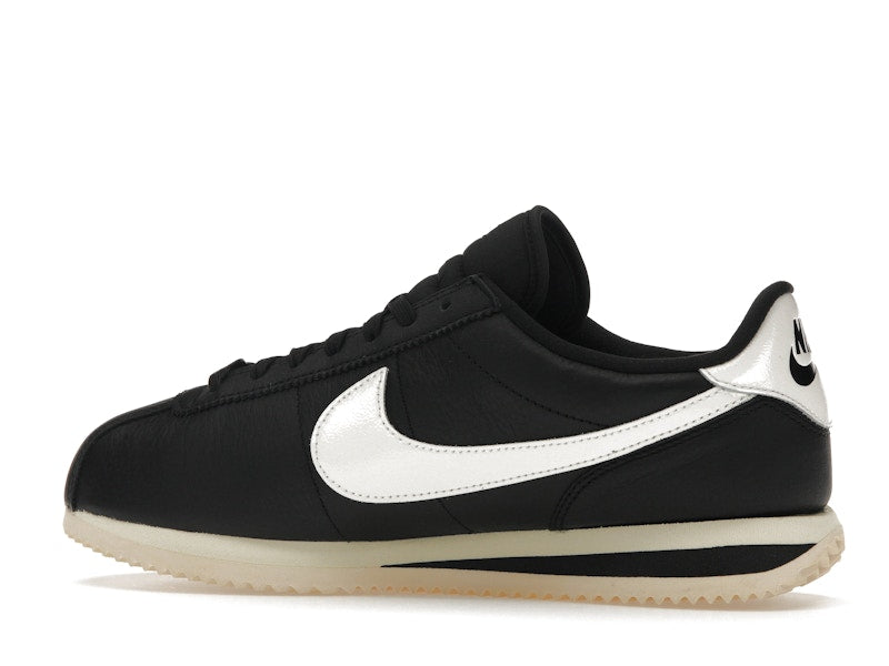Nike Cortez 23 Premium Black Sail (Women's) - Black/Sail/Alabaster - FB6877-001 - 20