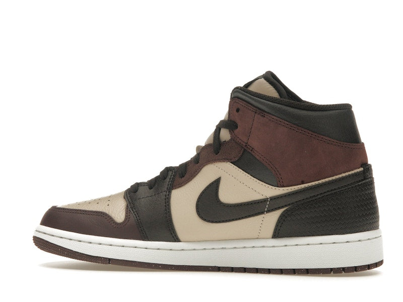 Air Jordan 1 Mid SE Paris Ymca - Velvet Brown/Earth/Sanddrift/Metallic Gold/Summit White - FZ4359-200 - 20