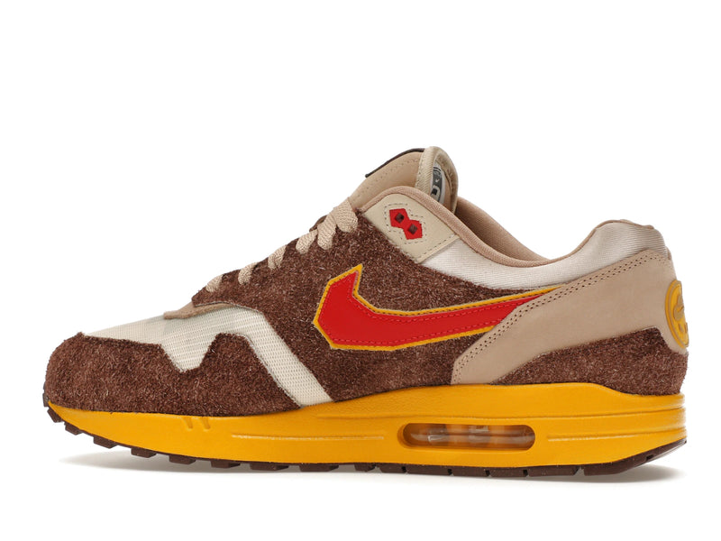Nike Air Max 1 Swoosh Low Poly Big Head Origins - Light Chocolate/Hemp/Sand Drift/University Red - HV5776-200 - 20