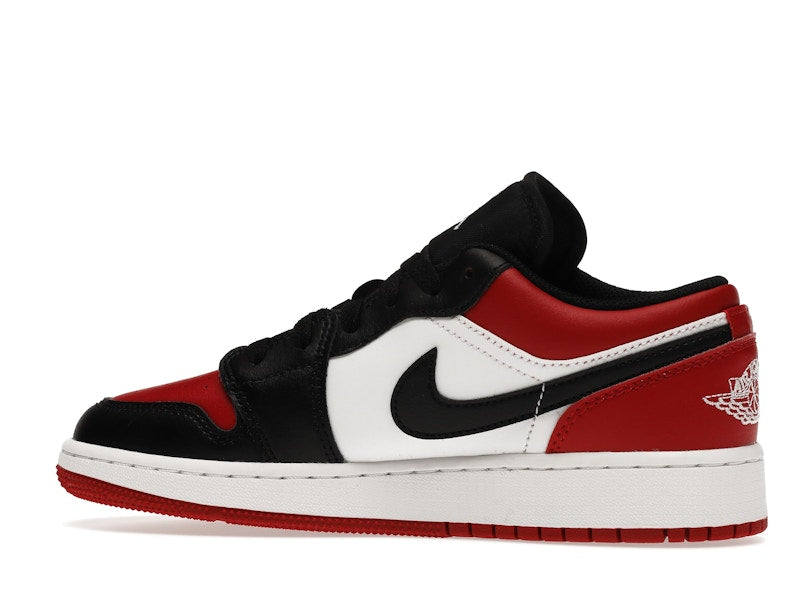 Air Jordan 1 Low Bred Toe (GS) - vista 20