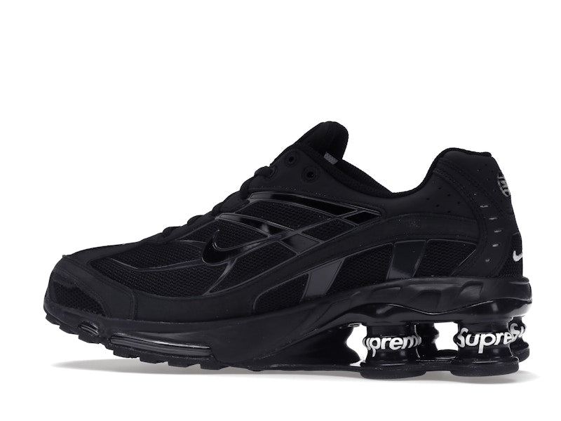 Nike Shox Ride 2 Supreme Black - Black/Black-Dark Ash-White - DN1615-001 - 20