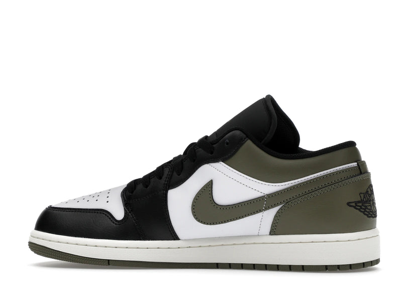 Air Jordan 1 Low Black Toe Medium Olive - Black/Medium Olive/White - 553558-092 - 20