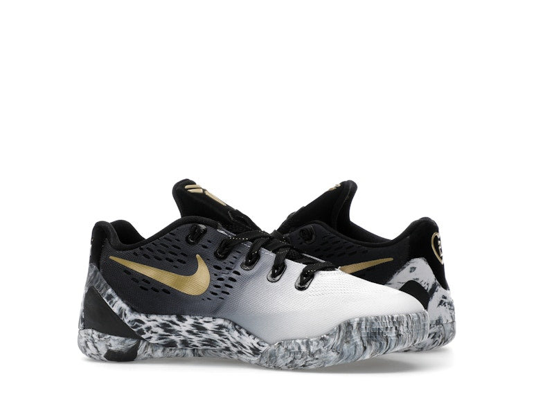 Nike Kobe 9 EM Low Mambacita (GS) - Black/White/Metallic Gold - FV3607-002 - 20