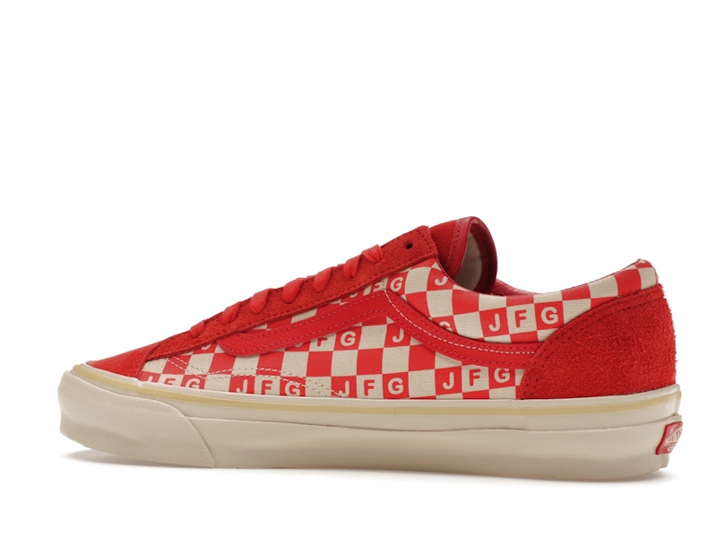 Vans Vault OG Style 36 LX Joe Freshgoods The Honeymoon Stage Red - view 21