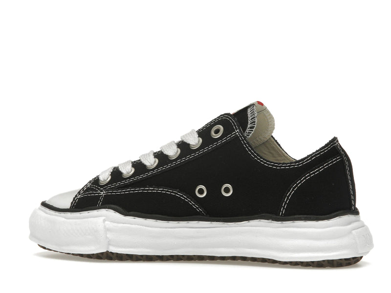 Maison Mihara Yasuhiro Peterson OG Sole Canvas Low - White/Black - A01FW702-BLK - 20