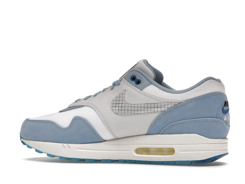 Nike Air Max 1 Premium Blueprint - White/Dark Marina Blue/Leche Blue - DR0448-100 - 20