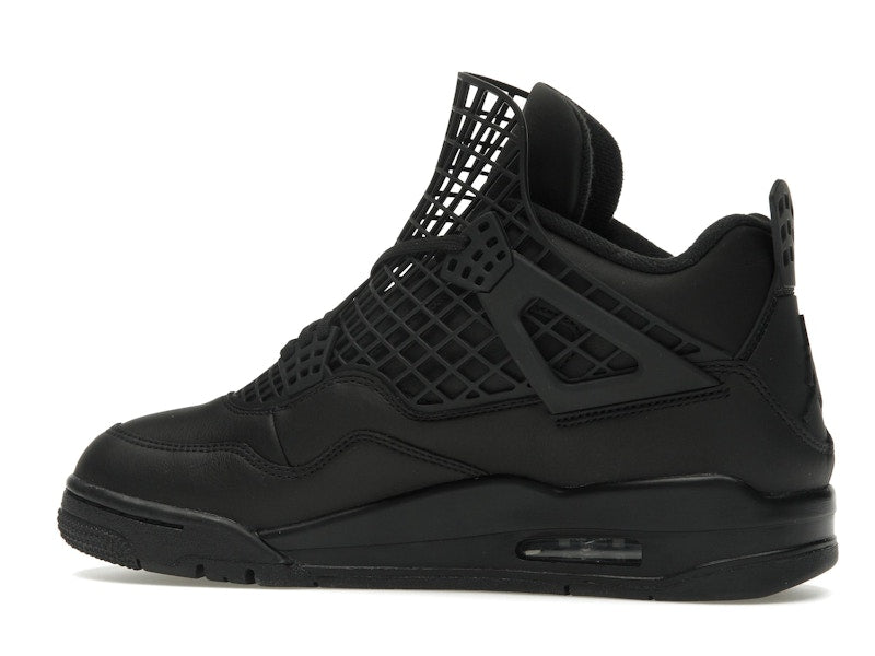 Air Jordan 4 Retro Net Black - Black/Black-Metallic Silver - FN7251-001 - 20