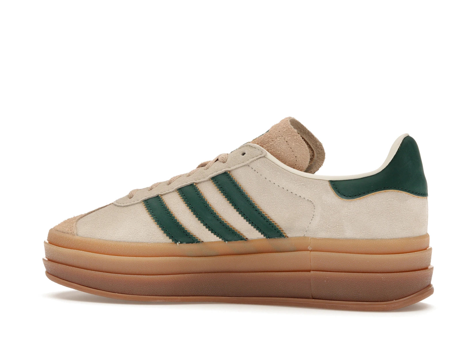 Adidas Gazelle Bold Magic Beige Collegiate Green - Cream White/Collegiate Green/Magic Beige - ID7056 - 20