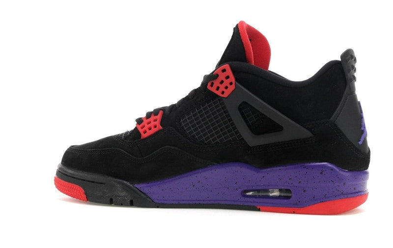 Air Jordan 4 Retro Raptors - Black/Court Purple-University Red - AQ3816-065 - 20