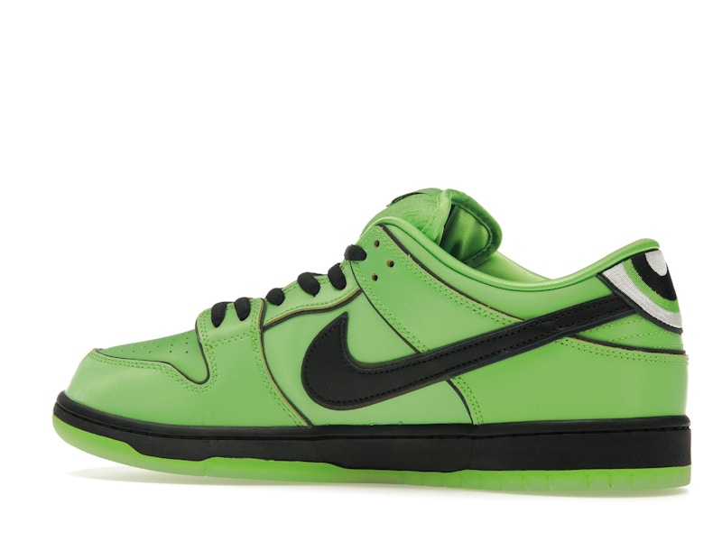 Nike SB Dunk Low The Powerpuff Girls Buttercup - Mean Green/Black/Lotus Pink - FZ8319-300 - 20