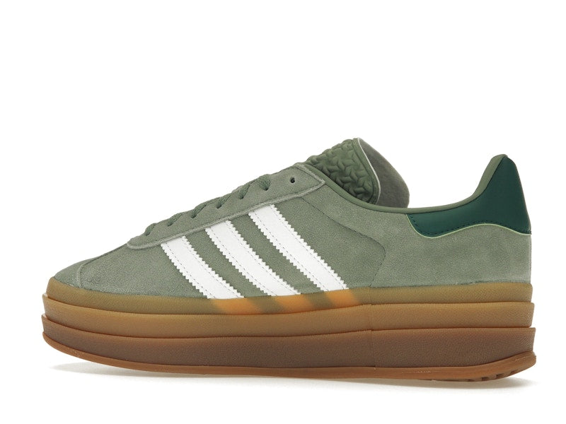 adidas Gazelle Bold Silver Green Gum (Womens) - Silver Green/Cloud White/Collegiate Green - ID6998 - 20