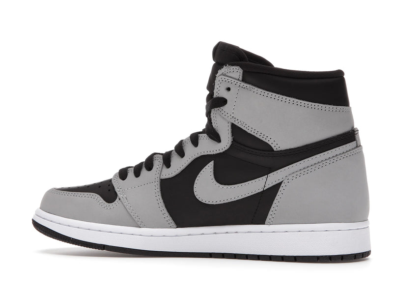 Air Jordan 1 Retro High Black White Light Smoke Grey - Black/White-Light Smoke Grey - 555088-035 - 20